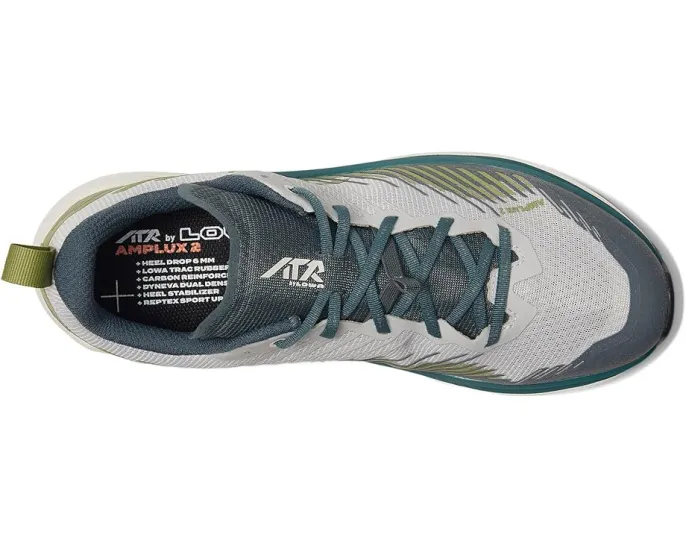 Трейловые кроссовки Lowa Amplux 2 с пластиной 2.0 Carbon Rebound и подошвой Lowa Trac T