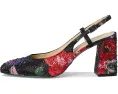 Туфли Blue by Betsey Johnson Elias на каблуке с цветочным принтом и квадратным носком