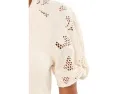 Платье Lauren Ralph Lauren из рибаны с рукавами-фонариками
