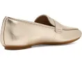 Лоферы FitFlop Delicato из мягкой металлизированной кожи