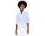 Топ CeCe Pinstripe Cotton Pearce с цветочным узором