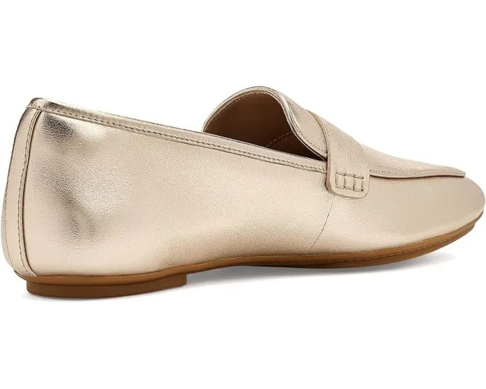 Лоферы FitFlop Delicato из мягкой металлизированной кожи