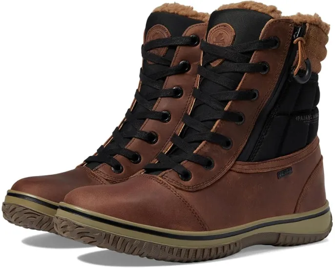 Ботинки Pajar CANADA Trooper 3.0 из кожи и текстиля с боковой молнией и текстильной стелькой
