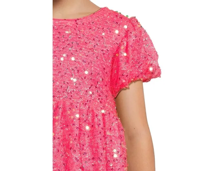 Детское платье Lola and The Boys Margot из бархата со стразами