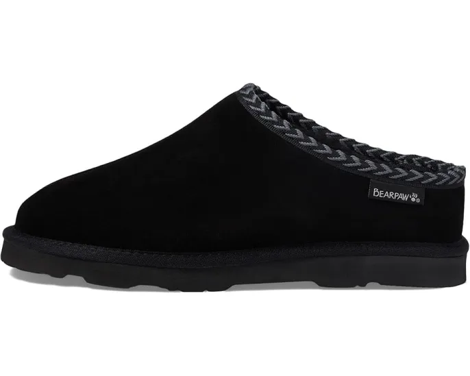 Тапочки Tabitha Bearpaw из кожи с круглым носком