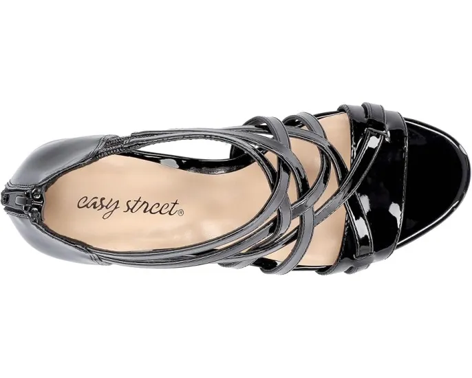 Туфли Easy Street Bee на шпильке с ремешками и молнией