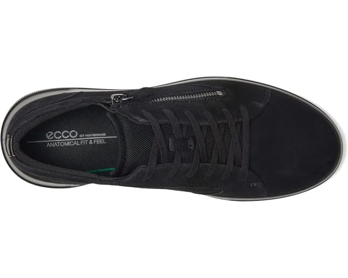 Кроссовки ECCO Move Zip Lace Sneaker из кожи с технологией FLUIDFORM