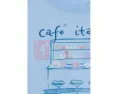 Футболка Café Italia с боковым узлом от abercrombie kids для детей