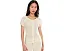 Блуза All In Pointelle Button Top от Sanctuary Розовая с круглым вырезом