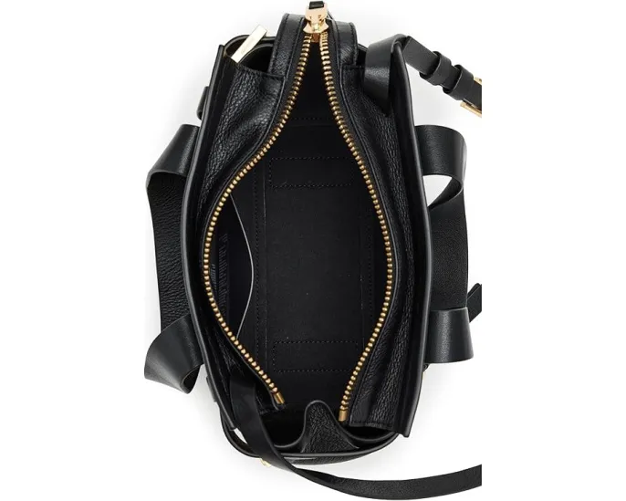 Мини сумка AllSaints Perez из коровьей кожи со съемным ремнем