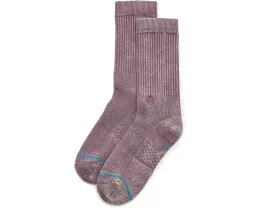 Носки Stance Icon Dyed Crew сливового цвета с амортизацией