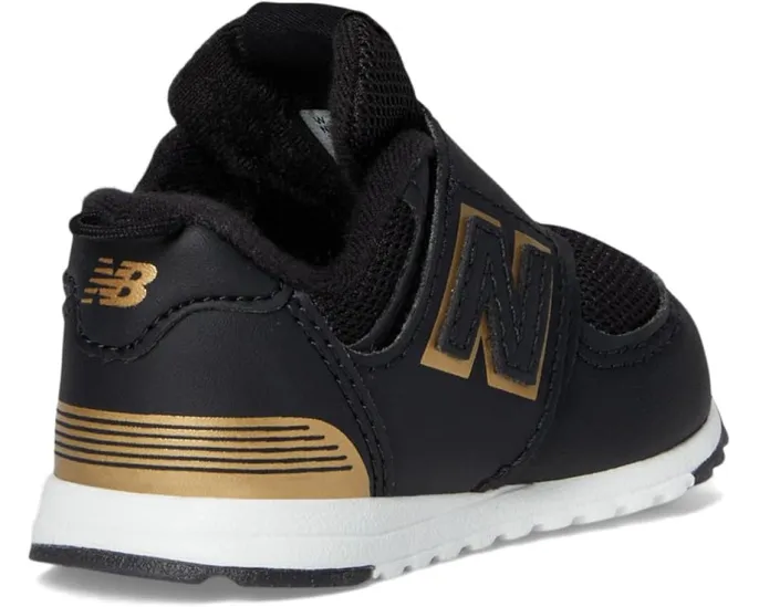 New Balance Kids 574 New-B кроссовки на липучке для малышей с широким носком