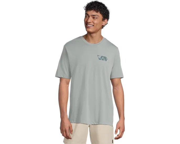 Футболка RVCA Va Blur Fill с коротким рукавом для тренировок