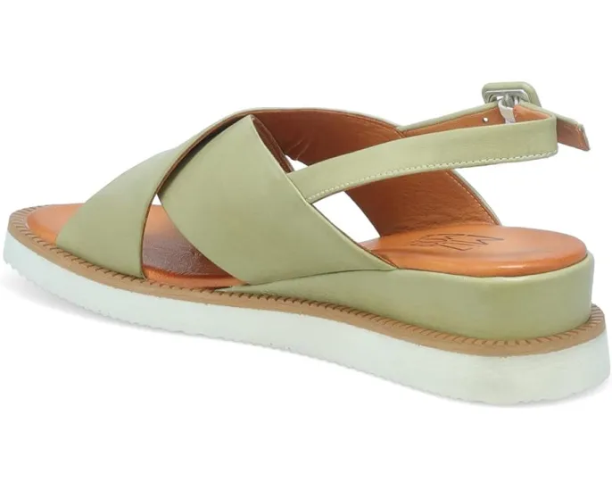 Босоножки Miz Mooz Ella на танкетке с застежкой на щиколотке