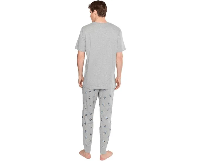Пижамный комплект с медведями Short Sleeve Crew Polo Ralph Lauren
