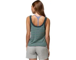 Prana Топ Cozy Up Scoop с круглым вырезом и риббингом из конопли