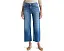 Джинсы AG Jeans Saige Mid Rise Wide Leg Crop укороченные с расклешенным низом