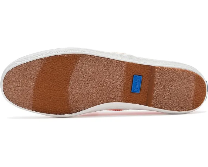 Keds Champion Seasonal классические кроссовки из холста с контрастной подошвой