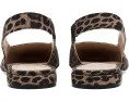 Босоножки Stassi Slingback Stuart Weitzman с леопардовым принтом на каблуке