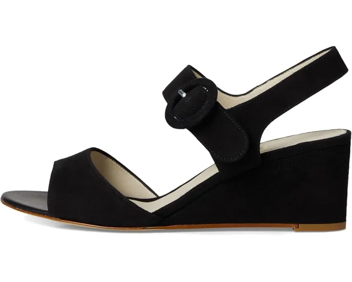 Босоножки Carine Quarter Strap Wedge Sandals SAS на танкетке из итальянской кожи