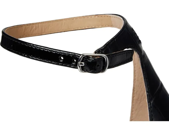 Босоножки Lauren Ralph Lauren Allie на шпильке с ремешком и тиснением под крокодила