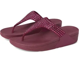 Сандалии FitFlop Lulu Maxi-Crystal с кристаллами и анатомической стелькой