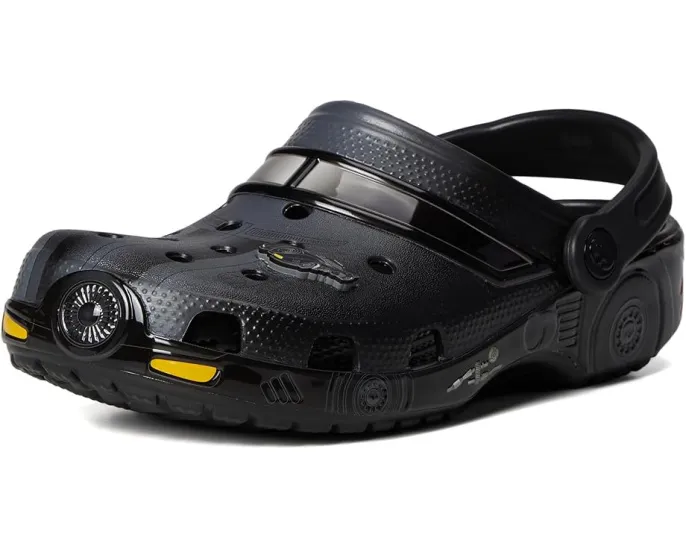 Кроксы Crocs Batman Batmobile Classic Clogs для детей с тематическим принтом