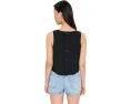 Топ Toad&Co Taj Hemp Button Back из конопли с V-образным вырезом