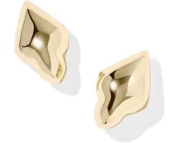 Гвоздики Adeline Metal Stud из латуни от Kendra Scott