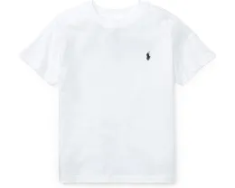 Футболка Polo Ralph Lauren Short Sleeve Jersey T-Shirt для подростков с круглым вырезом