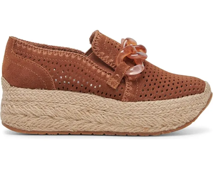 Туфли-эспадрильи Dolce Vita Jhenee Perf с перфорацией и цепью на платформе