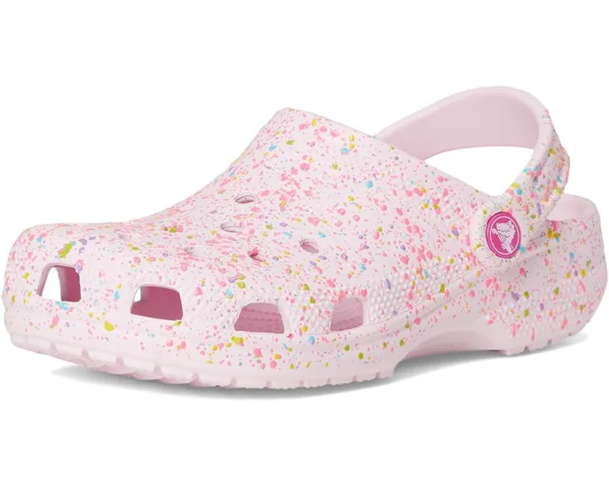 Классические кроксы для детей с узорами и возможностью кастомизации