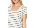 L.L.Bean Soft Stretch Supima футболка с круглым вырезом и полосками