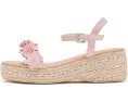 Детские сандалии Steve Madden Kids Dori с цветочными аппликациями и подошвой в стиле эспадрилий