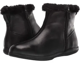 Ботильоны SoftWalk Helena на молнии с искусственным мехом и стелькой с поддержкой