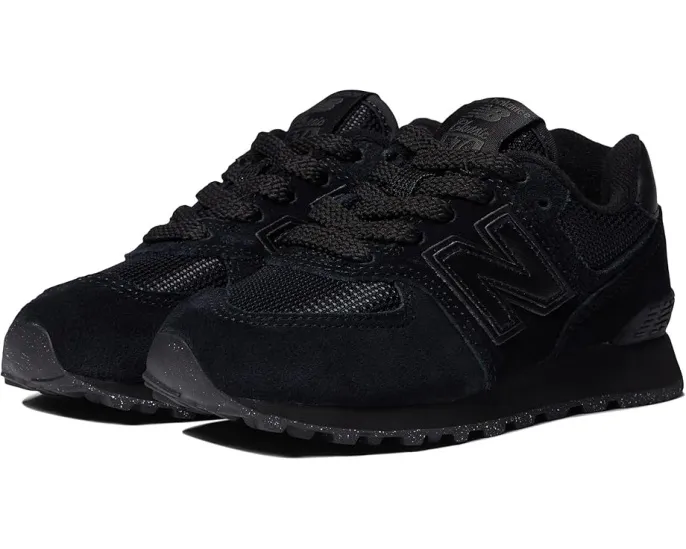 New Balance 574 Core детские кроссовки с верхом из замши и сетки