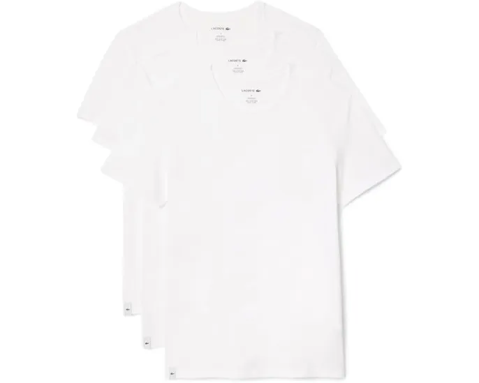 Lacoste Футболка с круглым вырезом приталенного кроя 3 шт