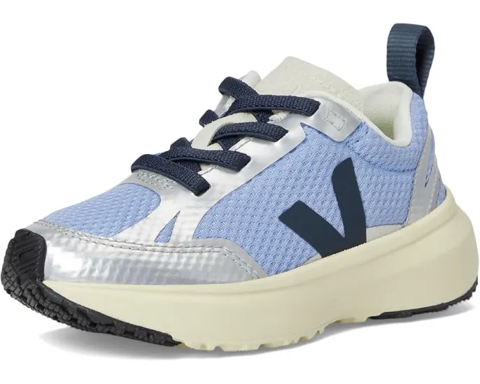 Детские кроссовки VEJA Kids Small Canary из замши с водоотталкивающей пропиткой