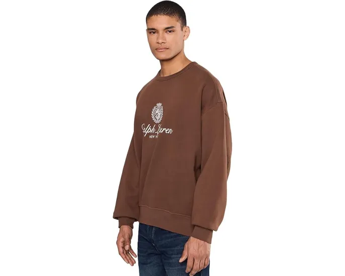 Толстовка Polo Ralph Lauren Relaxed Fit Fleece с принтом