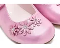 Туфли для девочек Nina Kids Daisy с цветочным апплике и стразами на липучке