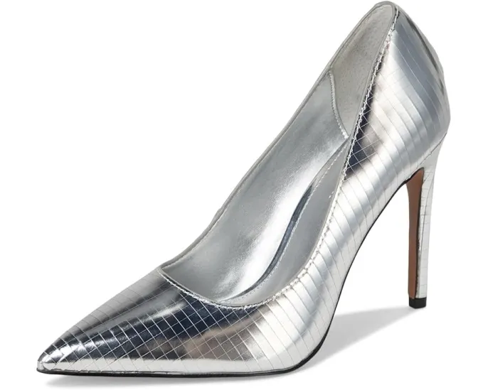 Туфли лодочки Steve Madden Noir на шпильке с острым носком из кожи