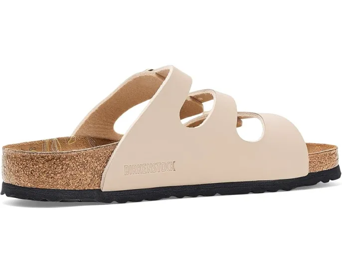 Сандалии Birkenstock Florida с цветочным принтом на стельке
