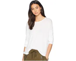 Длинная футболка Splendid Zander из хлопка и модала с круглым вырезом