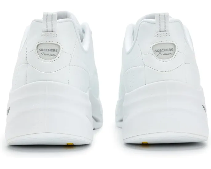 Кроссовки SKECHERS Arch Fit Glide Step с кожаным верхом и технологией поддержки свода стопы