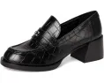 Лоферы COACH Natalie из тисненой кожи крокодила, черные