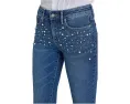 NYDJ Marilyn Straight джинсы с искусственным жемчугом и технологией Lift Tuck
