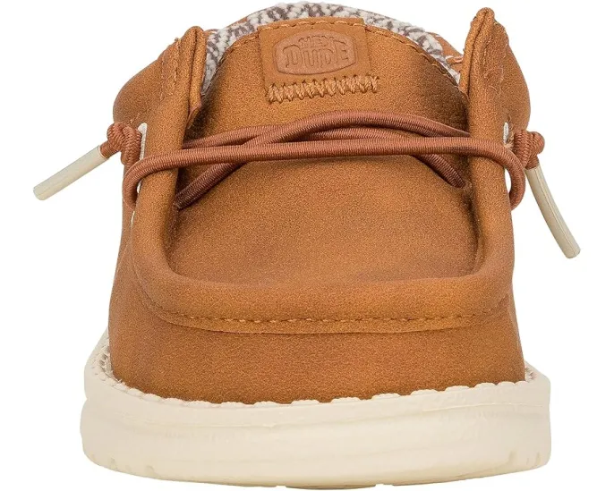 Детские слипоны Hey Dude Wally Classic с технологией Flex & Fold и стелькой с эффектом памяти