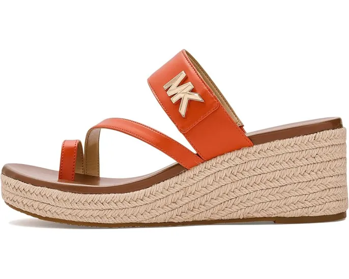 Босоножки MICHAEL Michael Kors Jilly Mid Wedge с плетеной отделкой