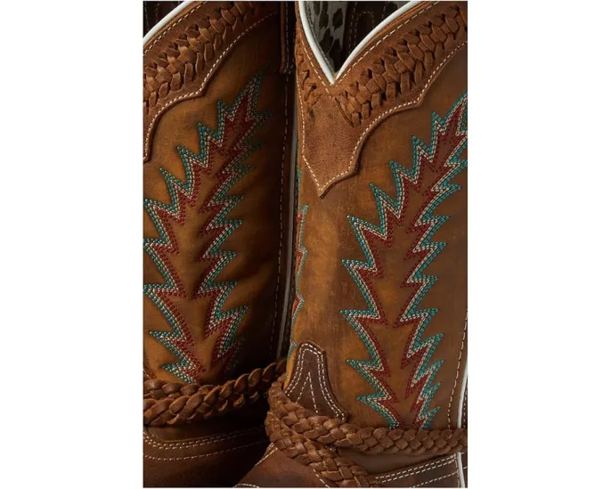 Ковбойские сапоги Laredo Knot in Time с плетеным ремешком и квадратным носком