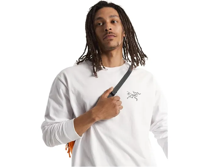 Хлопковая футболка Arc'teryx Kragg с длинным рукавом и плотной структурой